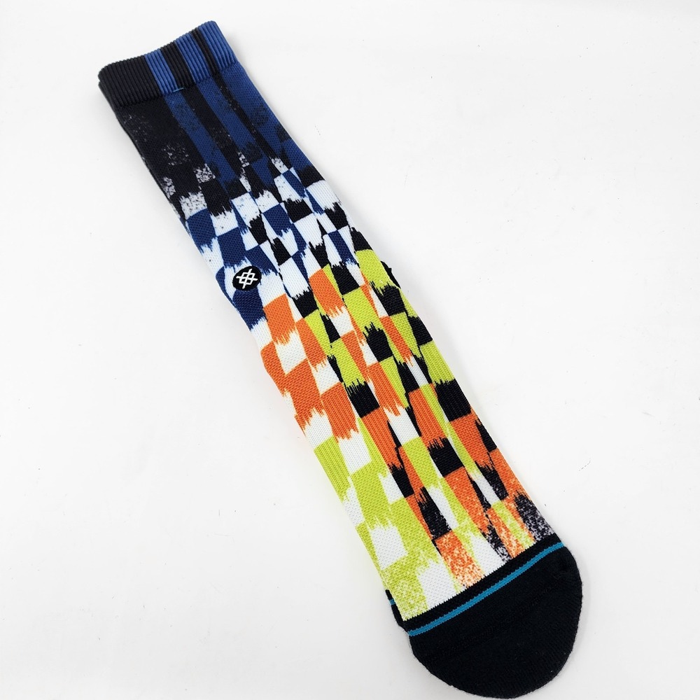 Stance Crew Socks Men's L 9-12 Space Dust Collage